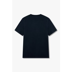 남성 자수 로고 숏 슬리브 라운지 티셔츠(0816334011)