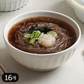 54kcal 바로먹는 곤약이면 2종 16개 / 노밀가루 발효곤약 모밀소바 우동