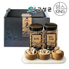 경남고성 표고뜰농장 건표고버섯 통선물세트(2구) (슬라이스+칩)