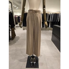 [파주점] 벨트 포인트 턱 와이드 팬츠 JRBA0SL683