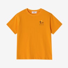 PALM UNISEX T-SHIRT ORANGE