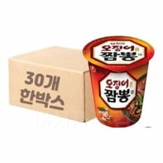 농심 오징어짬뽕컵 30개 BOX (WB798F1)