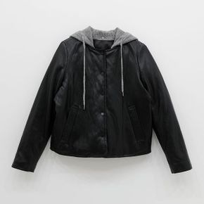 JL FAUX 후디 점퍼 DLF4LD001_P409704621