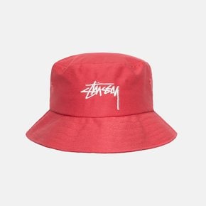 [해외] 스투시BIG STOCK BUCKET HAT 로즈