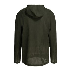 [해외배송] 후디니 페이스 플로우 와플 메시 후드 재킷 830011H29 GREEN