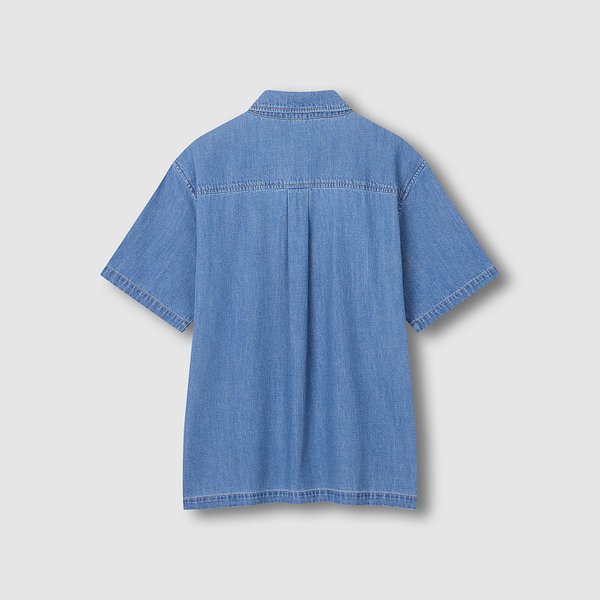 남 해지데님 반팔 셔츠 J116203520051