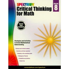 Spectrum Critical Thinking for Math Grade 8