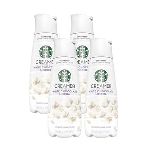 Starbucks4X  스타벅스  화이트  초콜렛  모카  크리머  828ml