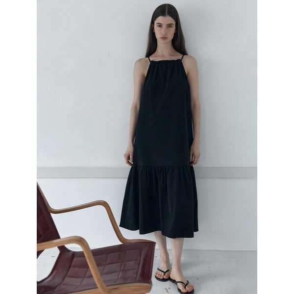 seersucker  dress_black
