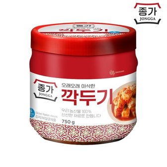 종가집 F)종가 깍두기 750g(PET)