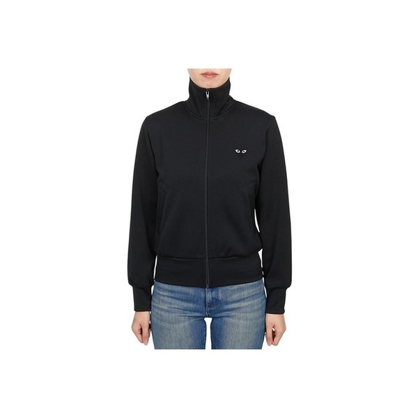 꼼데가르송 블랙하트 여성 트랙 집업 AZ T255 051 1