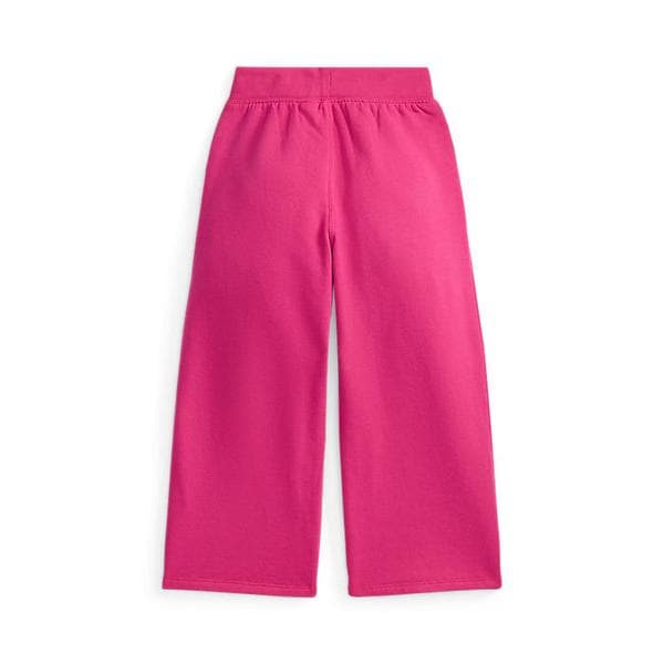 폴로 키즈 여아 2-6세 빅 포니 플리스 와이드 레그 스웨트팬츠(CWPOPNTRBQ20101650)