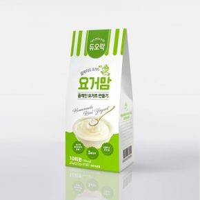 GRAS 최다등재 듀오락 요거맘 10포(10회분) 1개 / 유산균 수제 그릭 플레인 요거트