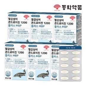 철갑상어 콘드로이친 1200 플러스 MBP 6박스 (360정)