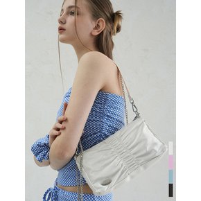 Satin Shoulder Bag -  4COL