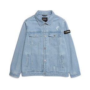 N211KJP070 베이직 데님 자켓 BLUE