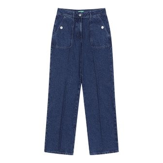 베네통 Big pocket wide pants_45F8DF04T901