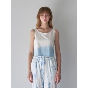 Flos Cover Up - Ivory Blue [Natural Dyed]