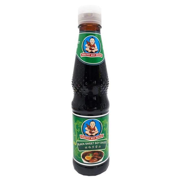 확대된 대표 헬시보이 블랙 스위트 소이소스 태국 씨유담완 달콤함 간장 팟타이 소스 410g, 1개(1)