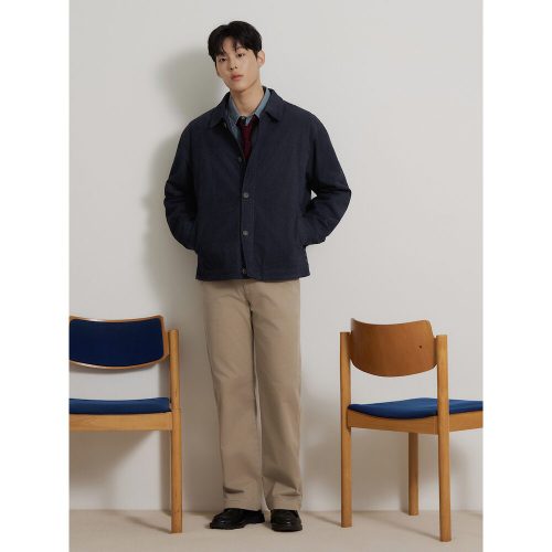 26FW 변형 코듀로이 워싱 트러커  네이비 BC6839C01R