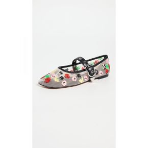 4971625 3.1 Phillip Lim ID Flowerworks Mesh Mary Jane Flats 101510955