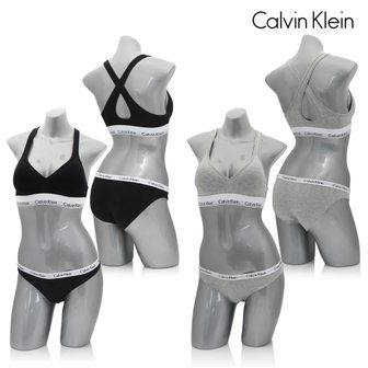 Calvin Klein CK 여성 브라렛 브라+팬티 세트 QF1654+QD3588 2종 택1