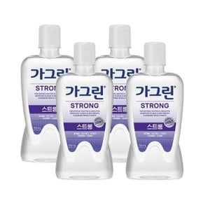 동아제약 가그린 스트롱 750ml x 4개 /구강청결제 가글_