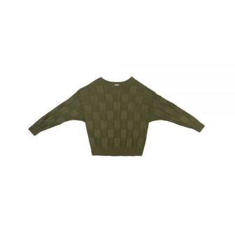 베이스레인지 Ulus Sweater in Zek Green (KULS-CO-AU23) (울루스 스웨터) 64223890