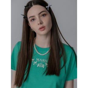 CLOVER WREATH TSHIRT_GREEN