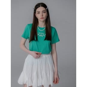 CLOVER WREATH TSHIRT_GREEN