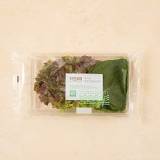 친환경 추부깻잎&적상추 80g