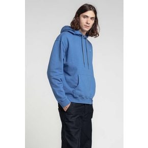 [기모] SANDIAN Basic Hooded sweatshirt_BLUE_LNVA0TS96 (남여공용)