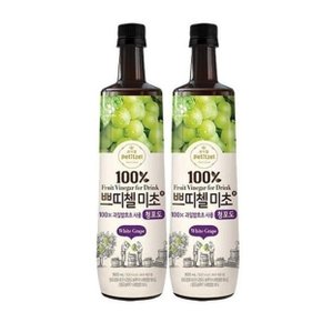 미초 쁘띠첼 청포도 900ml X2개묶음 /식초음료 식초음료