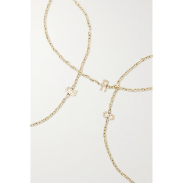 스톤 앤 스트랜드 이니셜 골드 팔찌 2204324140004789