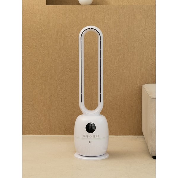 날개없는 선풍기 회전 타워팬 써큘레이터 리모컨 포함