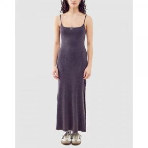 4818327 BDG By Urban Outfitters Jersey Rib Column Dress - Charcoal