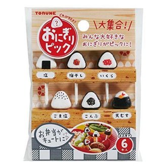 바보사랑 토루네 삼각김밥 픽 6p(소풍 도시락 꾸미기 포크)