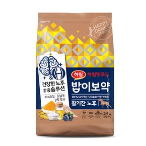 하림펫푸드 밥이보약 활기찬 노후 3.4kg 강아지사료