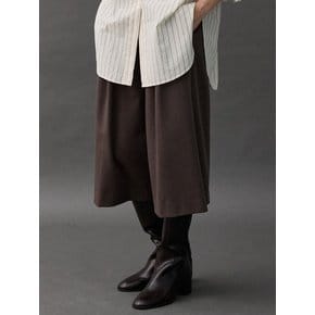 NELU BERMUDA PANTS - BROWN