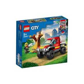 레고 LEGO 시티 오프로드 소방차 60393 장난감 블록 선물 탈 것 소방 쇼오