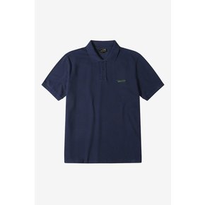 TOUNY - POLO PATCH T-shirt_NAVY_LRTA0TS91U (남녀공용)