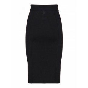 여성 니 Length 미디 펜슬 스커트 103946A221Z99 블랙 /8
