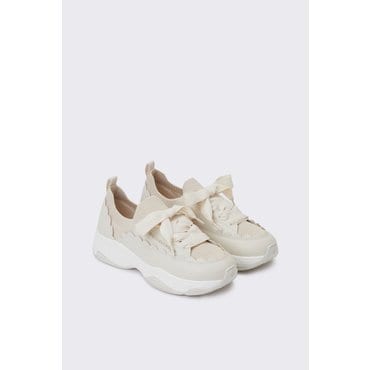 슈콤마보니 Wave knit sneakers(ivory) DG4DS24007IVY