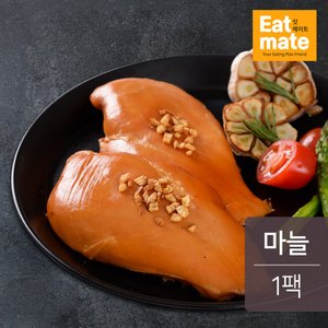 잇메이트 훈제 닭가슴살 마늘 1팩 (100g)