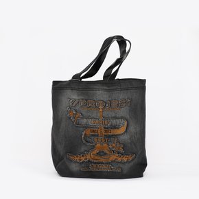 와이프로젝트 파리스 베스트 데님 남성(공용) 토트백 TOTEBAG6 S25 BLACK