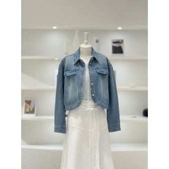 듀엘 [여주점] 여성 볼레로 데님 자켓 (L262PSJ432)