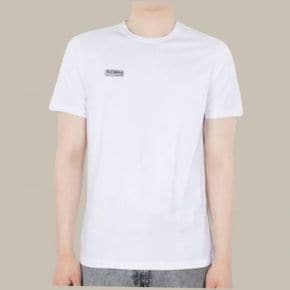 23SS 바버 남성 에센셜 스몰 로고 코튼 반팔(화이트) MTS0555 MTS WH11 271973 1463540 WH11