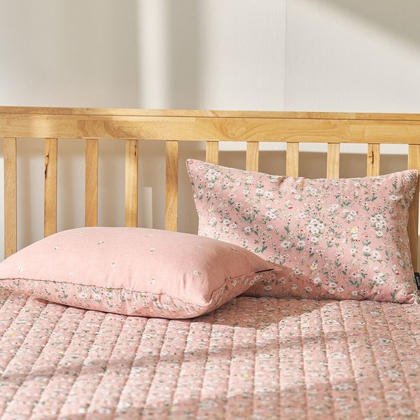 아밍 피오니 세미 마이크로 베개커버 50x70 2컬러