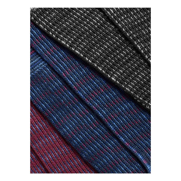 코튼 혼방 양말 3p 세트 멀티컬러 46376663162948275