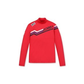 왁[WAAC]골프 (WWTBM24531REX)GOLF TEAM KOREA Womens LS Highneck Top